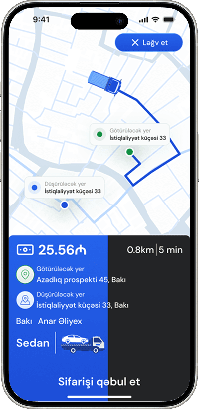 Hazırsansa, bu sifariş sənin olsun