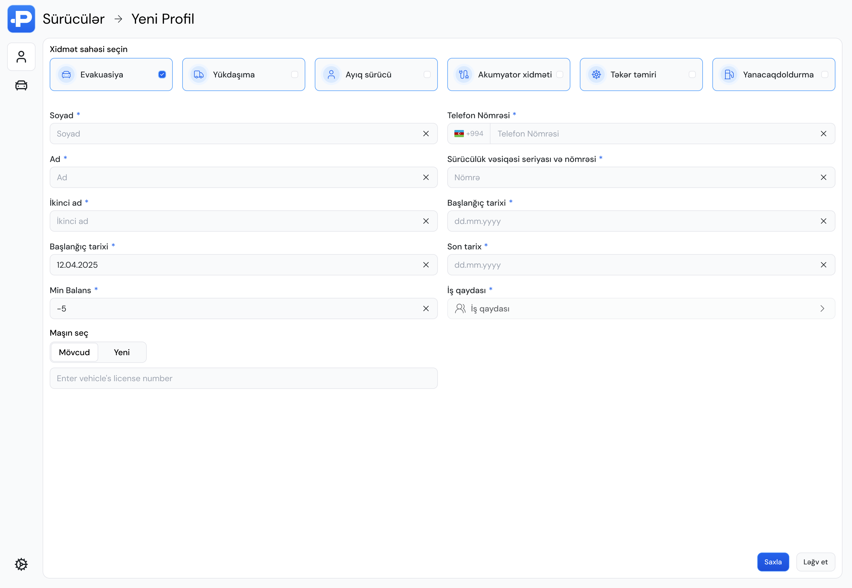 Yeni sürücünü bir neçə kliklə əlavə et